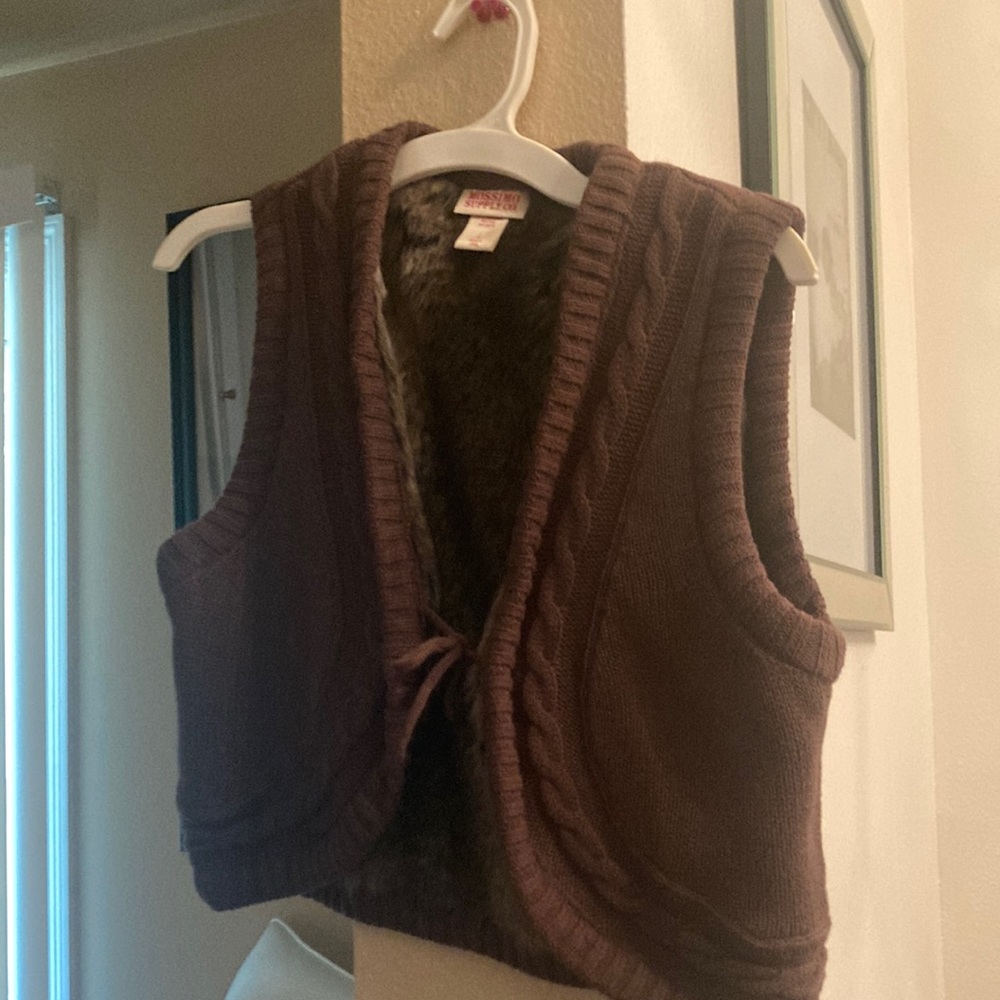 Brown Vest